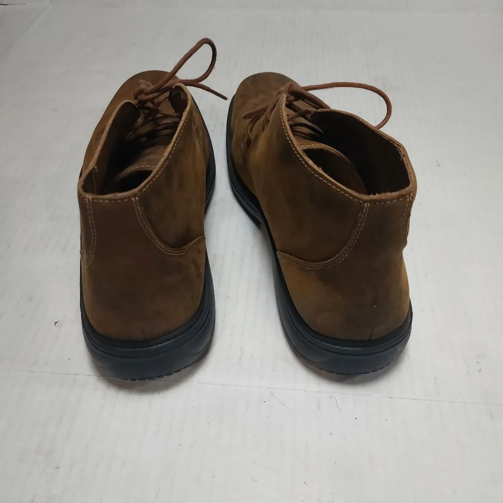 Dr. Comfort Orthopedic Reliefs Brown Leather Boots Size 13